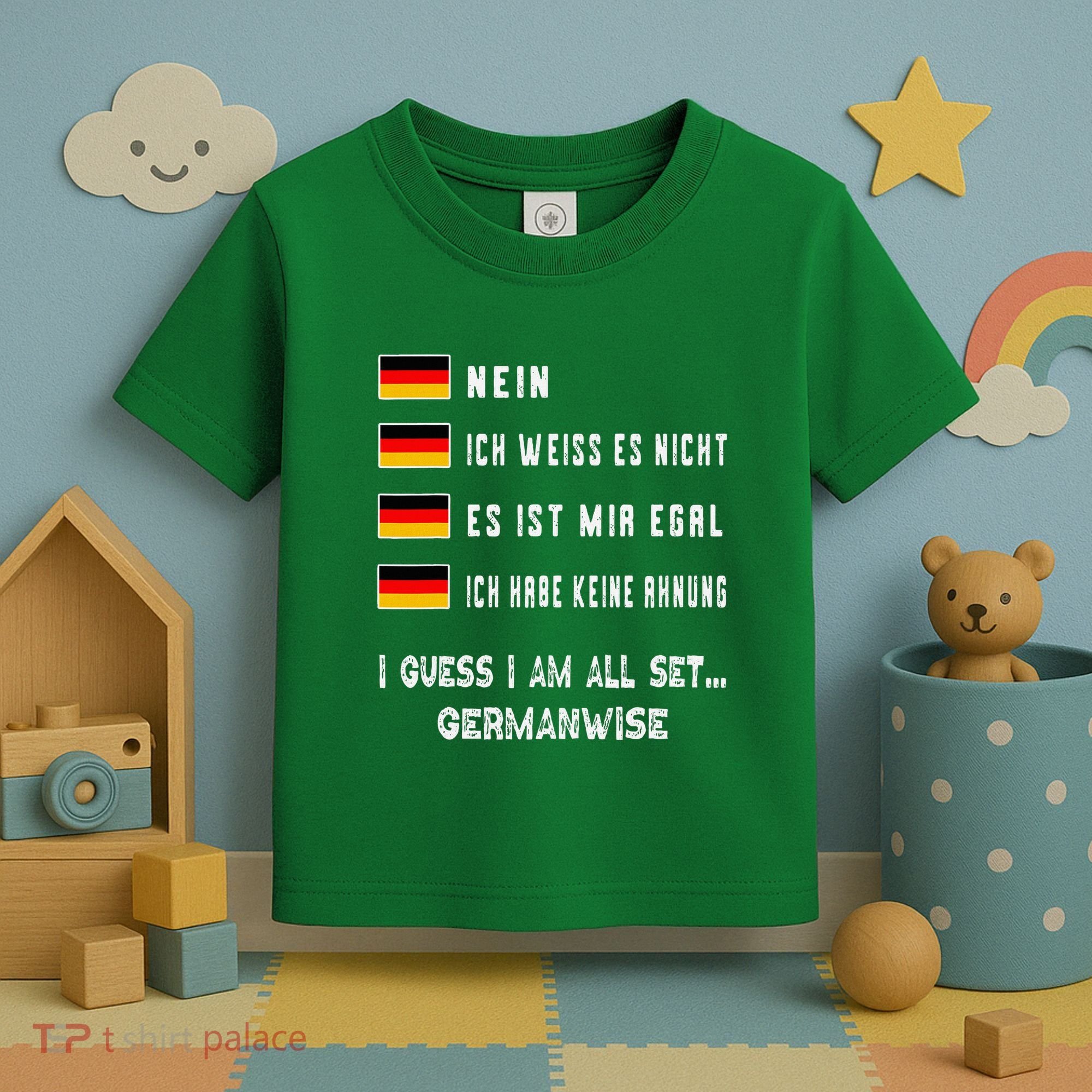 Speaking German Funny Deutsch Student German Language Toddler T-Shirt