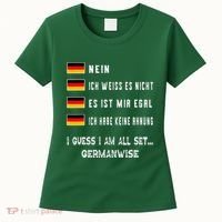 Speaking German Funny Deutsch Student German Language Women's T-Shirt thumb 0