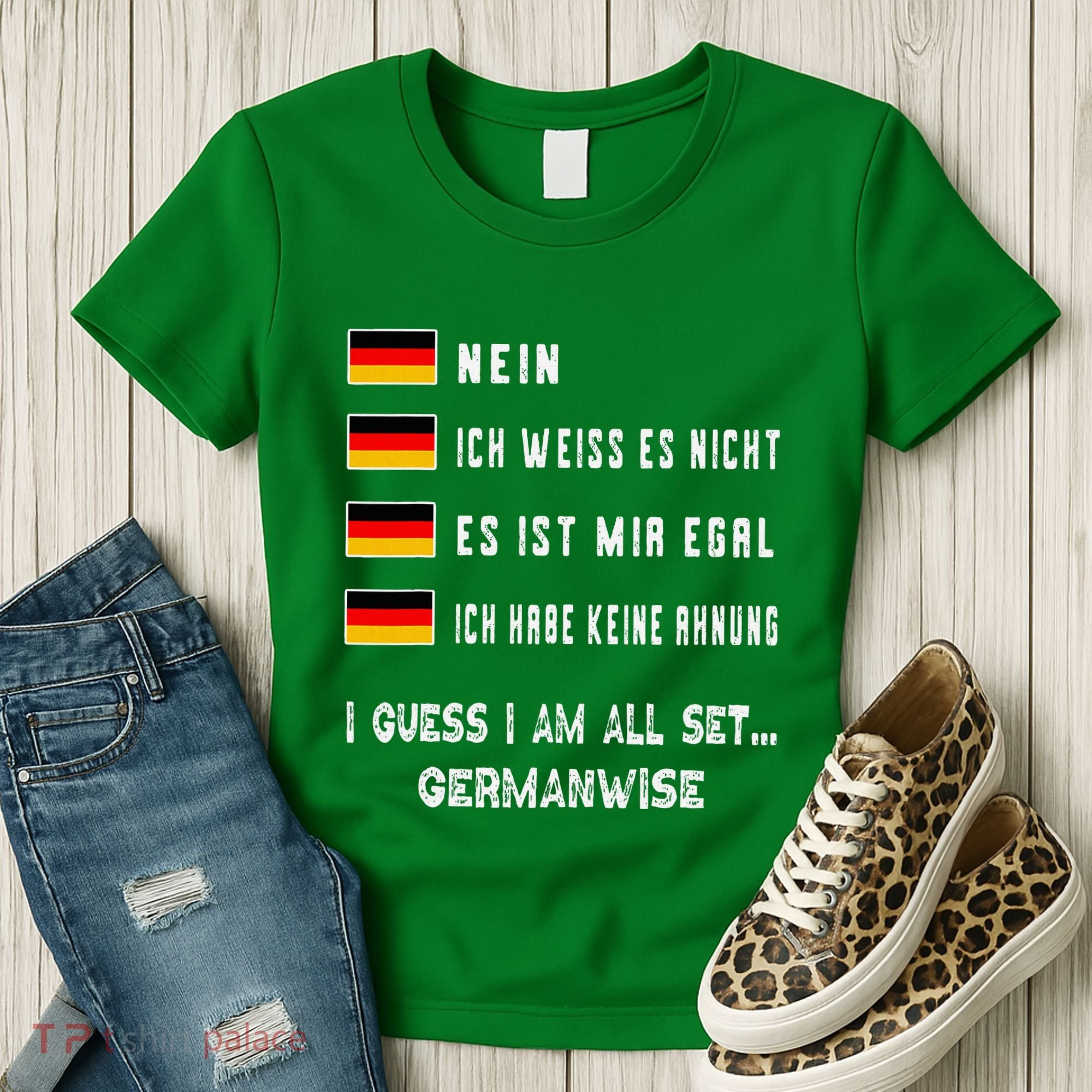 Speaking German Funny Deutsch Student German Language Women's T-Shirt