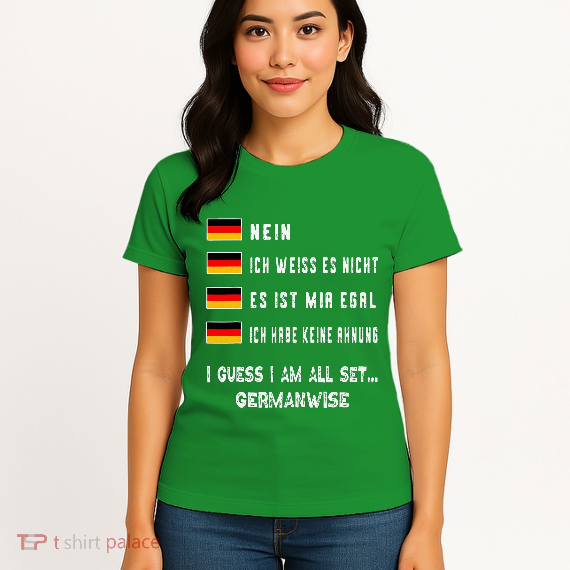 Speaking German Funny Deutsch Student German Language Women's T-Shirt