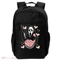 Scary Ghost Face Phone Ghostface Calling Backpack thumb 0