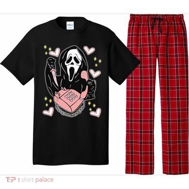 Scary Ghost Face Phone Ghostface Calling Pajama Set