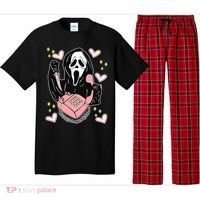 Scary Ghost Face Phone Ghostface Calling Pajama Set thumb 0