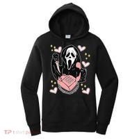 Scary Ghost Face Phone Ghostface Calling Women's Hoodie thumb 0