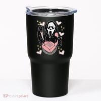 Scary Ghost Face Phone Ghostface Calling Tumbler thumb 0
