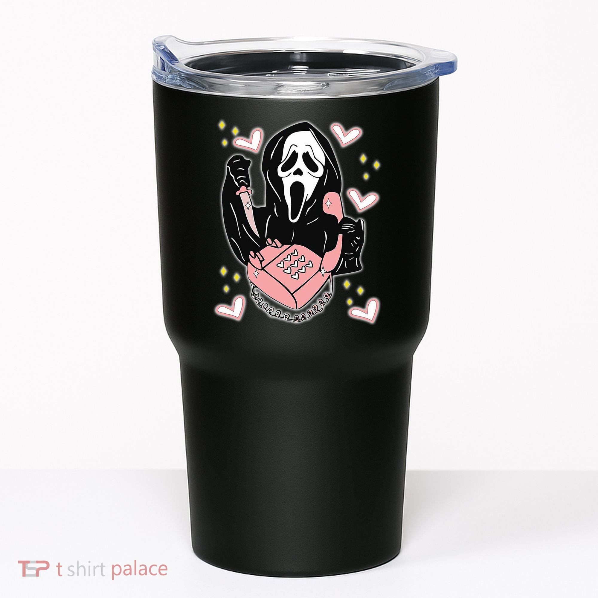 Scary Ghost Face Phone Ghostface Calling Tumbler