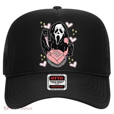 Scary Ghost Face Phone Ghostface Calling Hat
