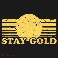 Stay Gold Funny Saying Graphic Gift Pajama Set thumb 2