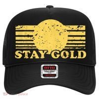 Stay Gold Funny Saying Graphic Gift Hat thumb 0