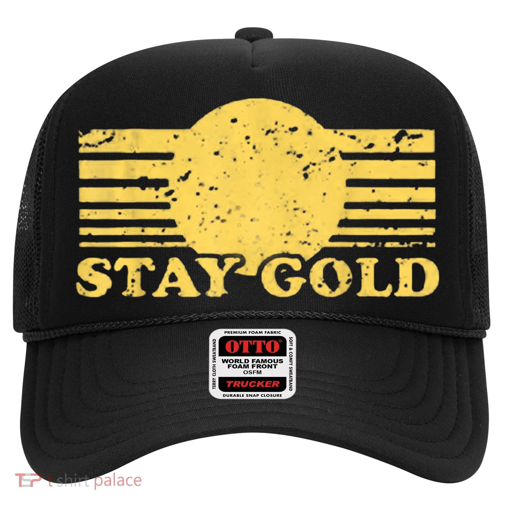 Stay Gold Funny Saying Graphic Gift Hat