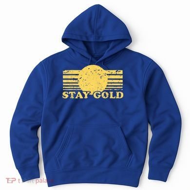 Stay Gold Funny Saying Graphic Gift Hoodie