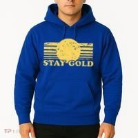 Stay Gold Funny Saying Graphic Gift Hoodie thumb 2