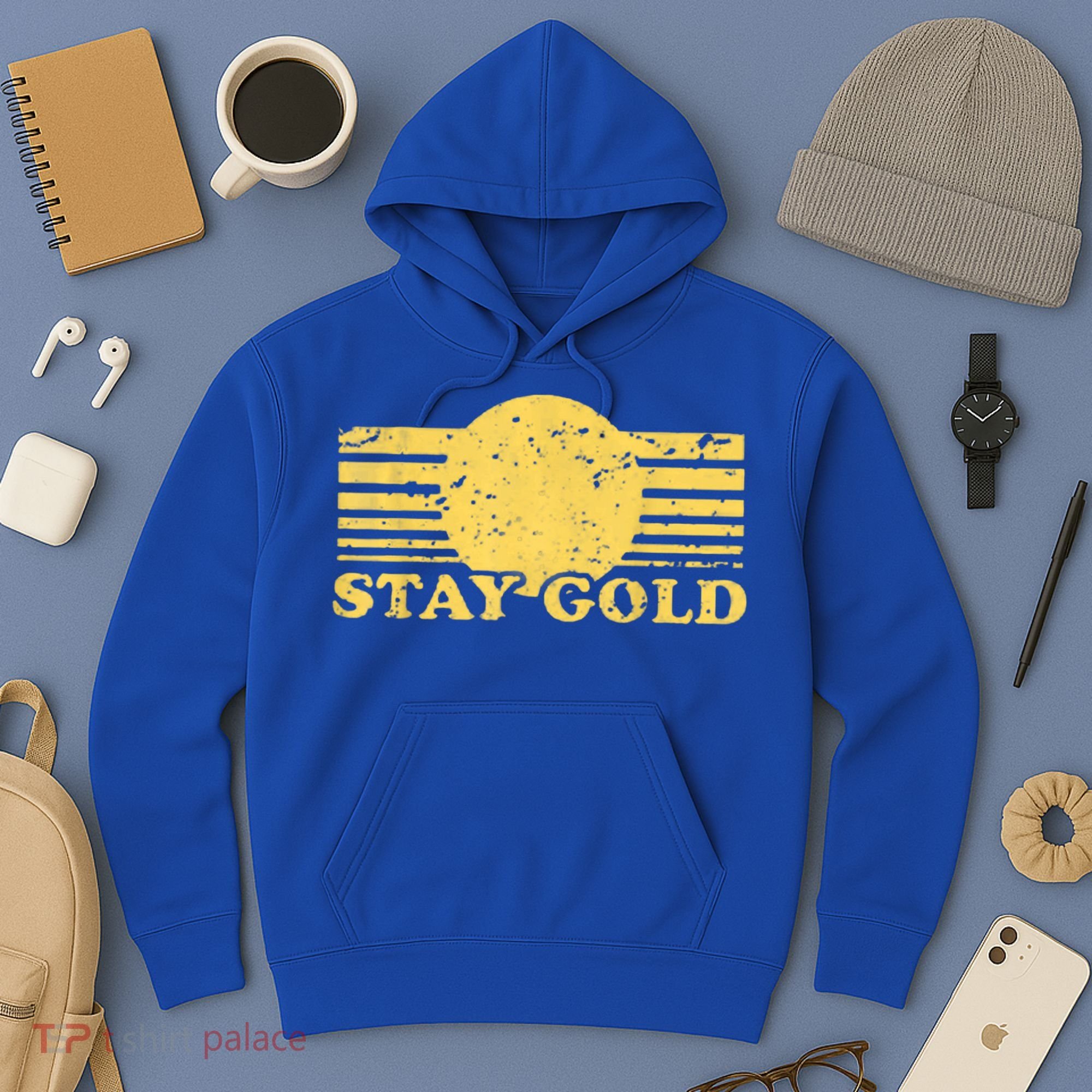 Stay Gold Funny Saying Graphic Gift Hoodie