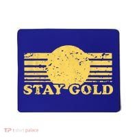 Stay Gold Funny Saying Graphic Gift Mousepad thumb 0