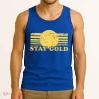 Stay Gold Funny Saying Graphic Gift Tank Top thumb 3