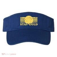 Stay Gold Funny Saying Graphic Gift Visor thumb 0