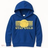 Stay Gold Funny Saying Graphic Gift Kids Hoodie thumb 0