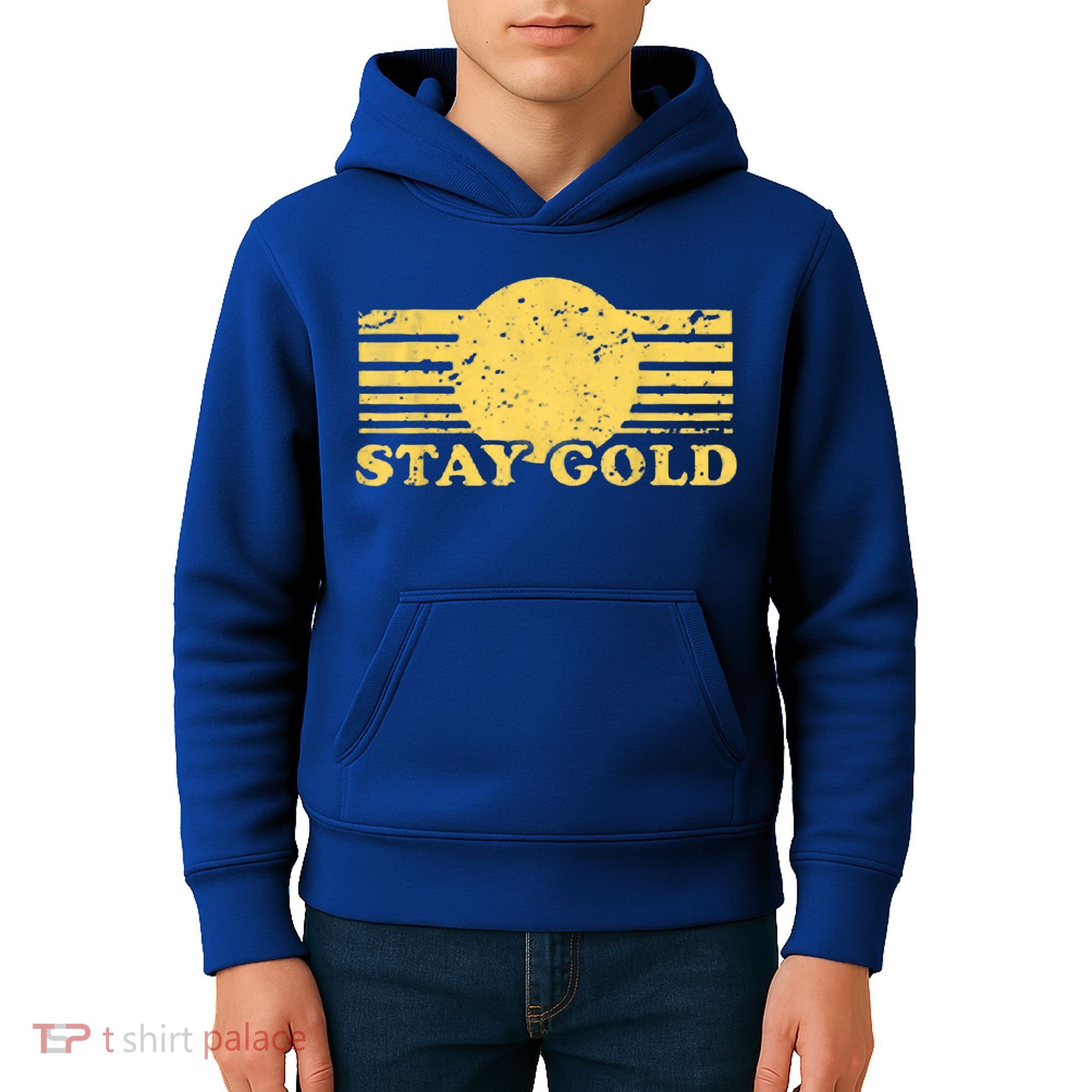 Stay Gold Funny Saying Graphic Gift Kids Hoodie