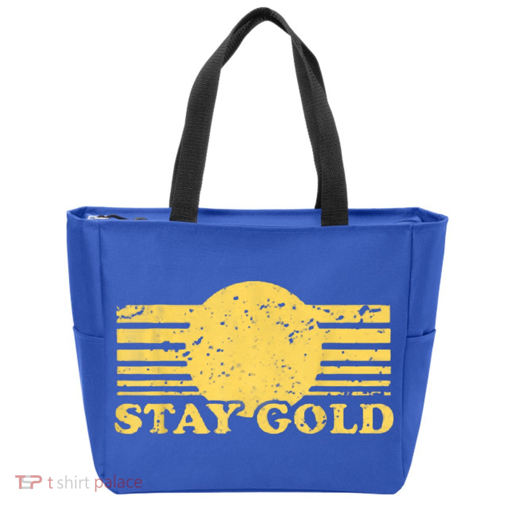 Stay Gold Funny Saying Graphic Gift Tote Bag