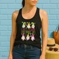 Spring Gnome For Summer I Just Freaking Love Gnomes Women's Tank Top thumb 2