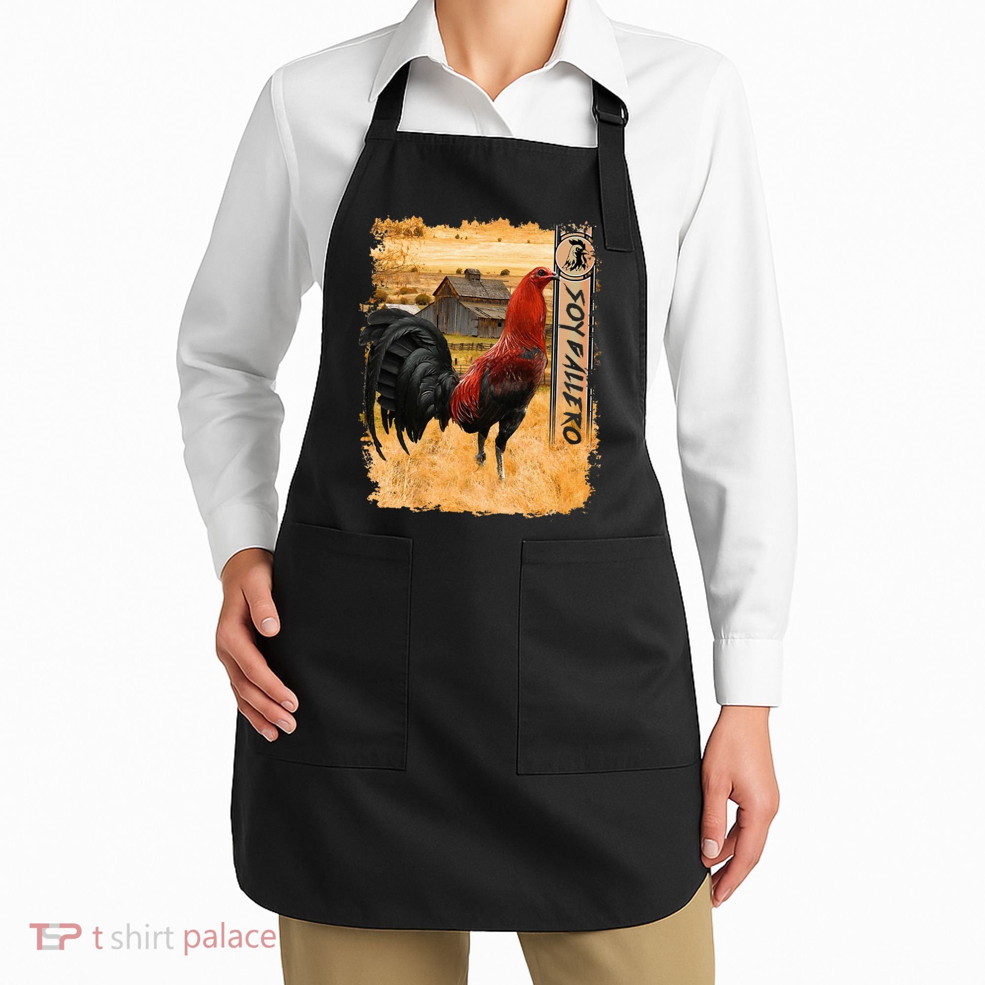 Soy Gallero Gamefowl Rooster Cockfighting Enthusiast Apron