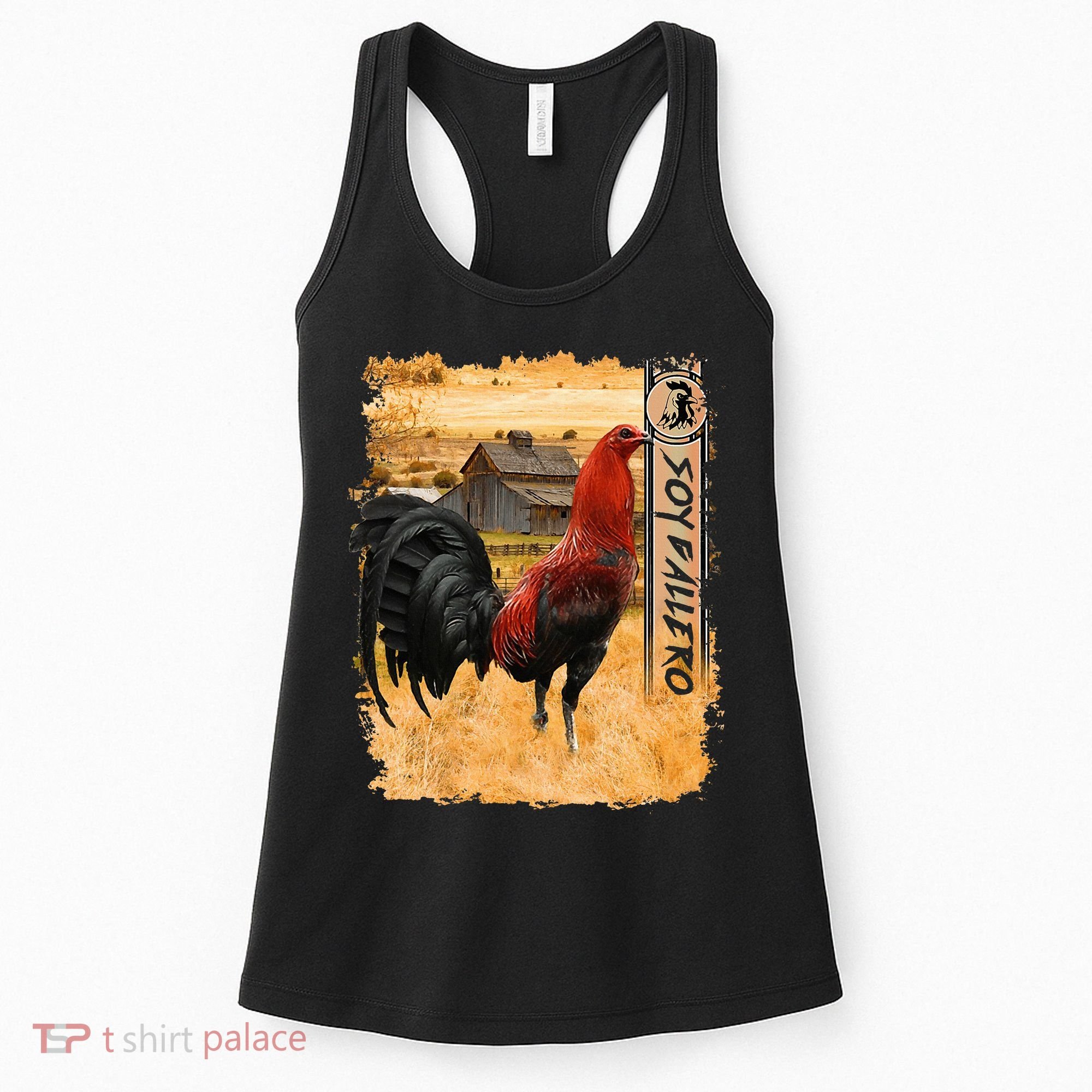 Soy Gallero Gamefowl Rooster Cockfighting Enthusiast Women's Tank Top