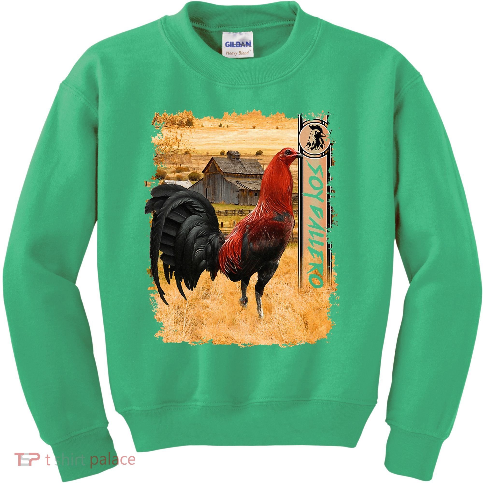 Soy Gallero Gamefowl Rooster Cockfighting Enthusiast Kids Sweatshirt