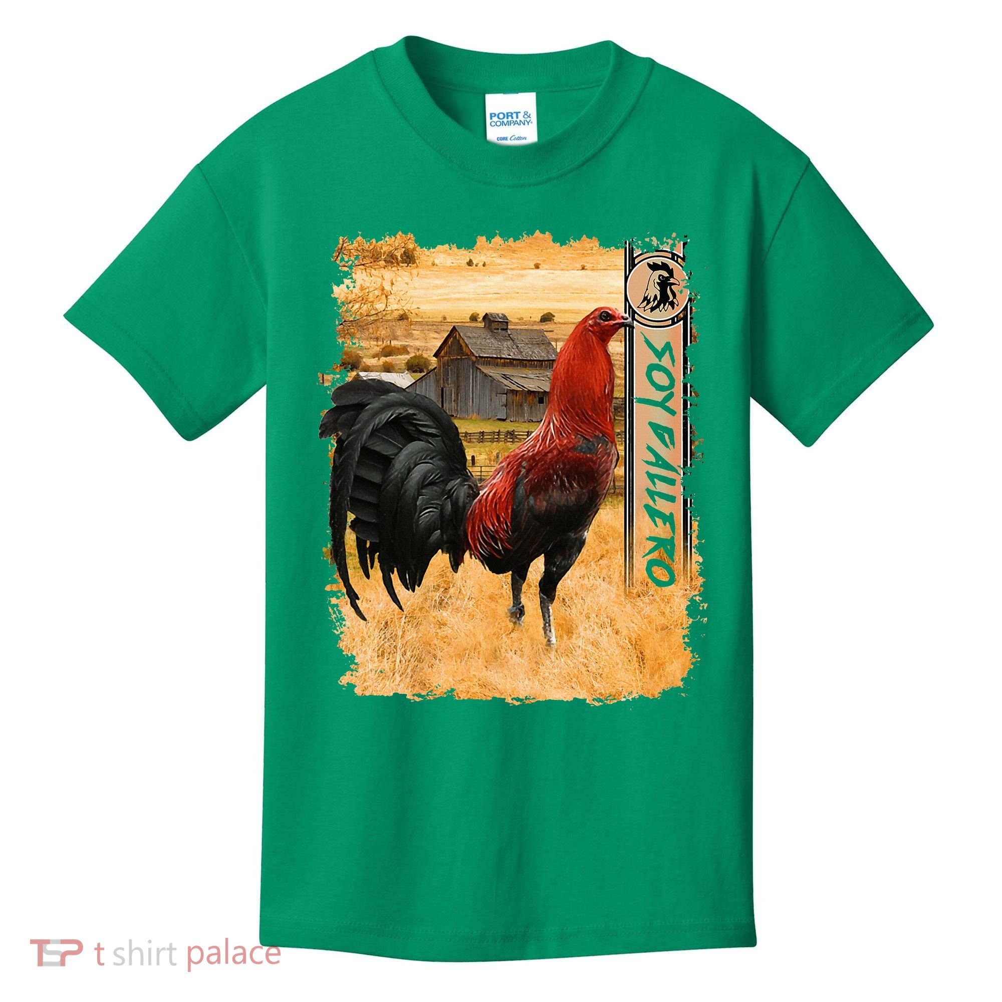 Soy Gallero Gamefowl Rooster Cockfighting Enthusiast Kids T-Shirt