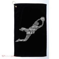 Soccer Goalie Goalkeeper Golf Towel thumb 0