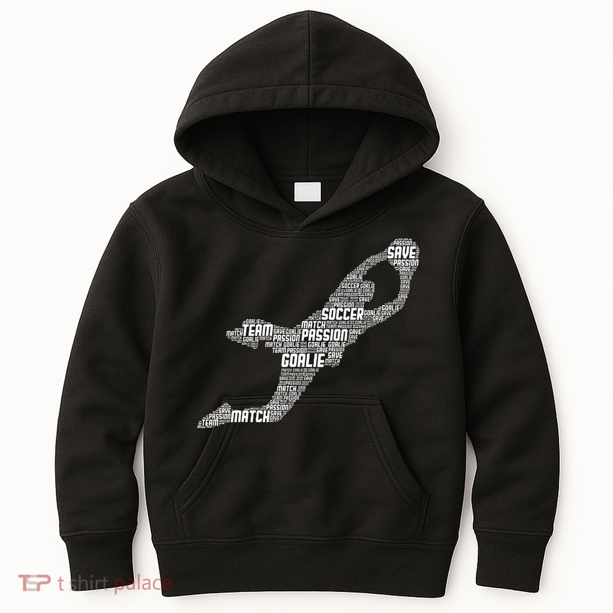 Soccer Goalie Goalkeeper Kids Hoodie