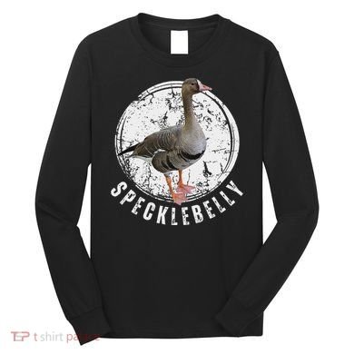 Specklebelly Goose Goose Hunting Speck White Front Long Sleeve Shirt