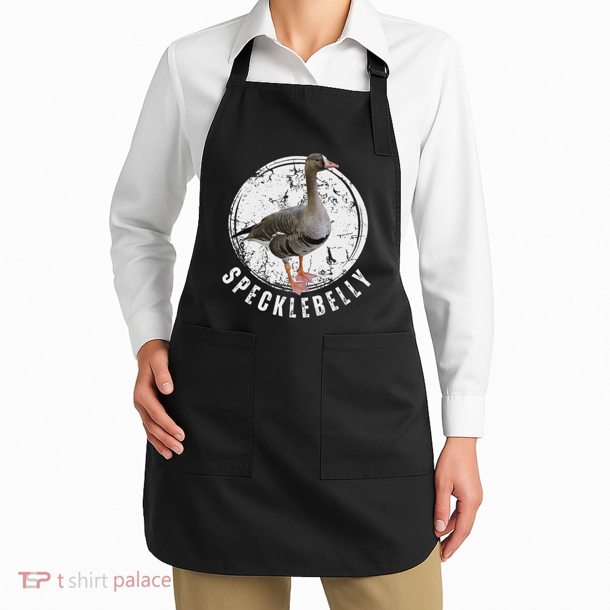Specklebelly Goose Goose Hunting Speck White Front Apron