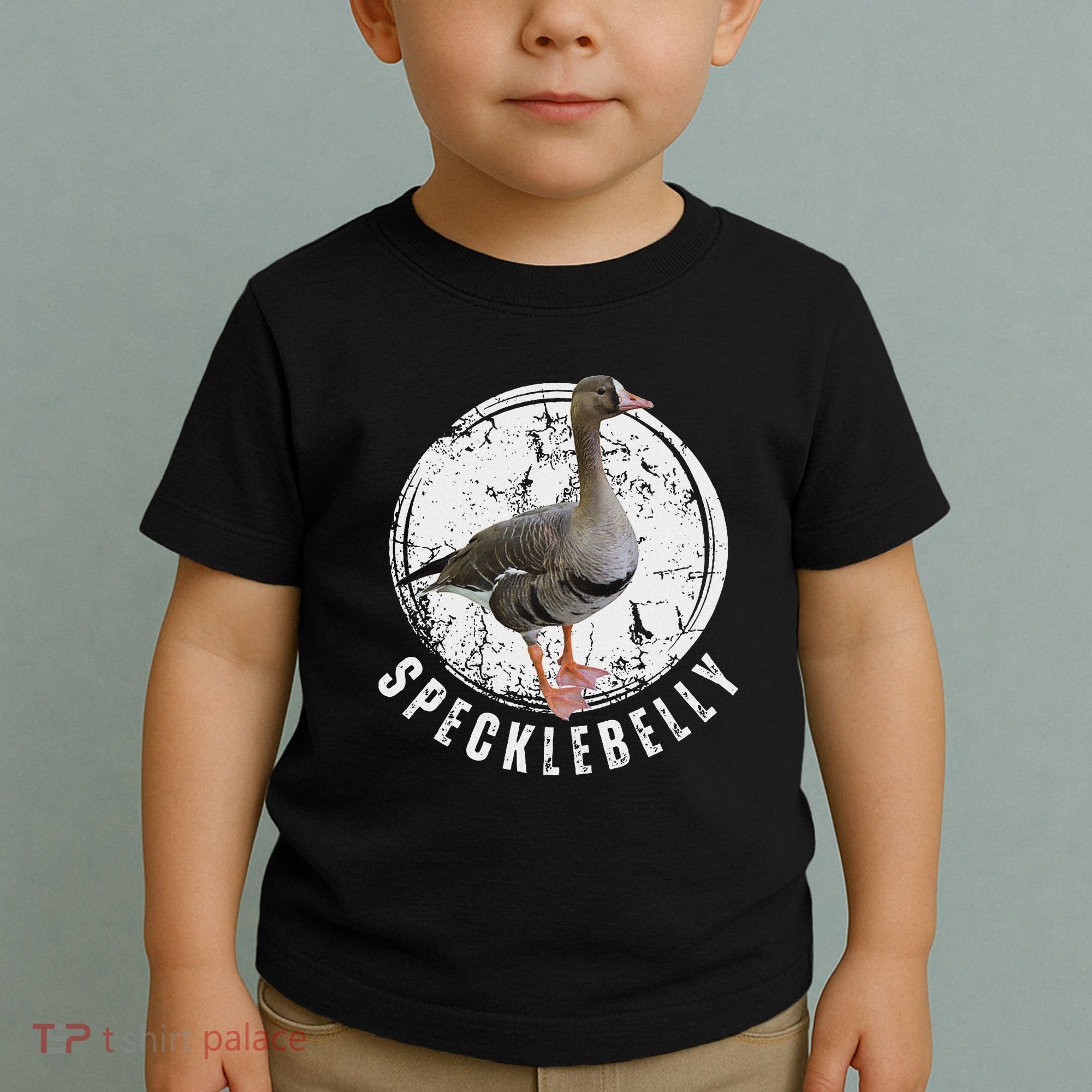 Specklebelly Goose Goose Hunting Speck White Front Toddler T-Shirt