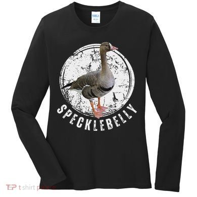 Specklebelly Goose Goose Hunting Speck White Front Women's Long Sleeve Shirt