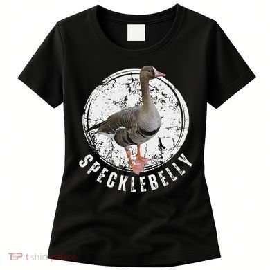 Specklebelly Goose Goose Hunting Speck White Front Women's T-Shirt