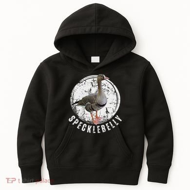Specklebelly Goose Goose Hunting Speck White Front Kids Hoodie