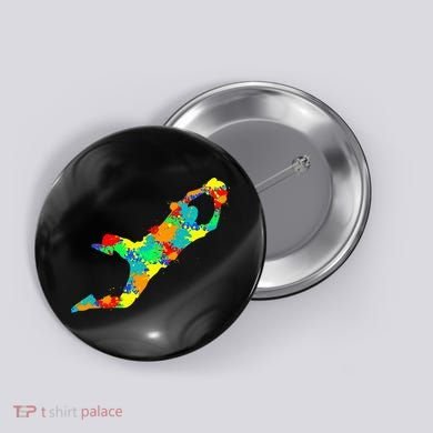 Soccer Goalie Goalkeeper Button