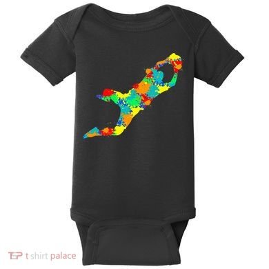 Soccer Goalie Goalkeeper Baby Bodysuit