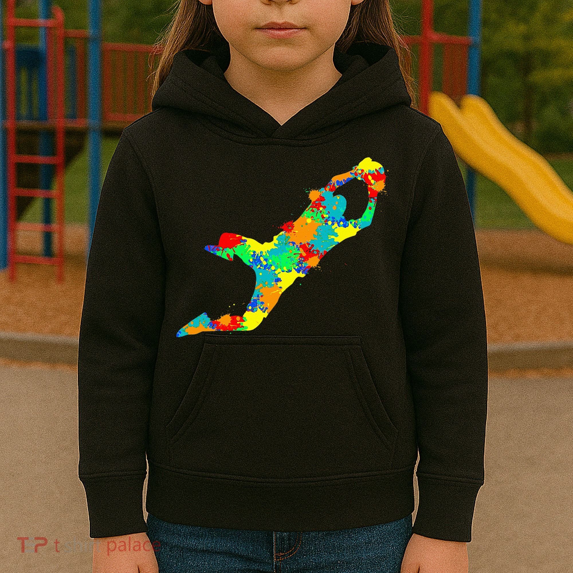 Soccer Goalie Goalkeeper Kids Hoodie
