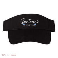 Santorini Greece Greek Flag Holiday Souvenir Visor thumb 0