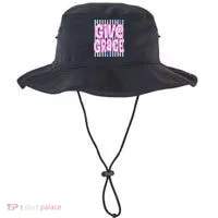 Stripped Give Grace Bucket Hat thumb 0