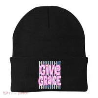 Stripped Give Grace Beanie thumb 0
