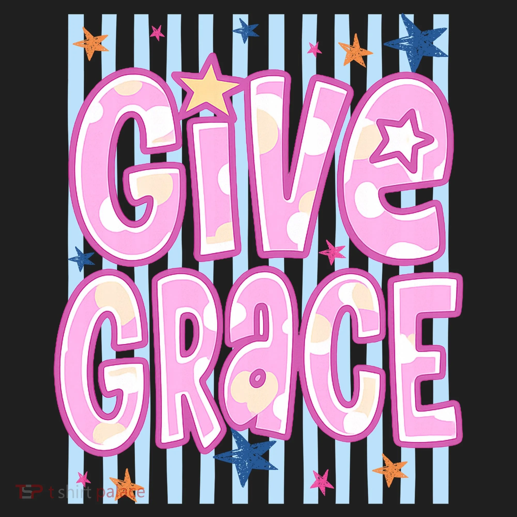 Stripped Give Grace Hat