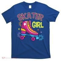 Skater Girl Graphic Roller Skates Inline Skating Skate Sport Cool Gift T-Shirt thumb 0