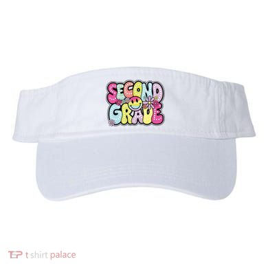 Second Grade Groovy Happy First Day Of School Bright Dots Visor
