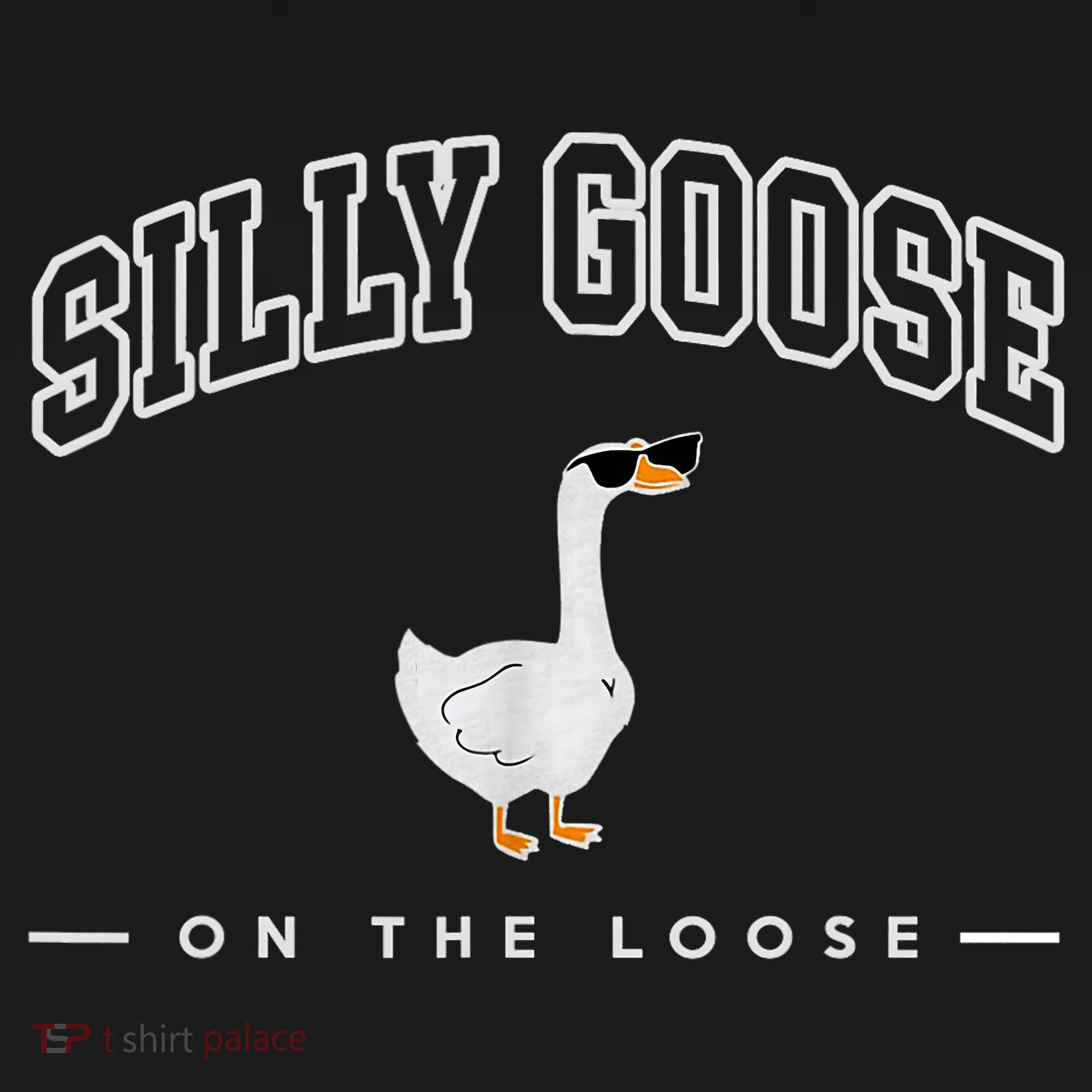 Silly Goose Goose On The Loose Funny Silly Goose University Women's Tank Top