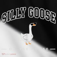 Silly Goose Goose On The Loose Funny Silly Goose University Toddler Fine Jersey T-Shirt thumb 2