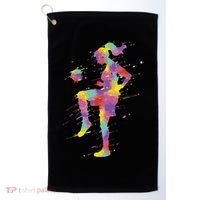 Soccer Girl Gift Golf Towel thumb 0