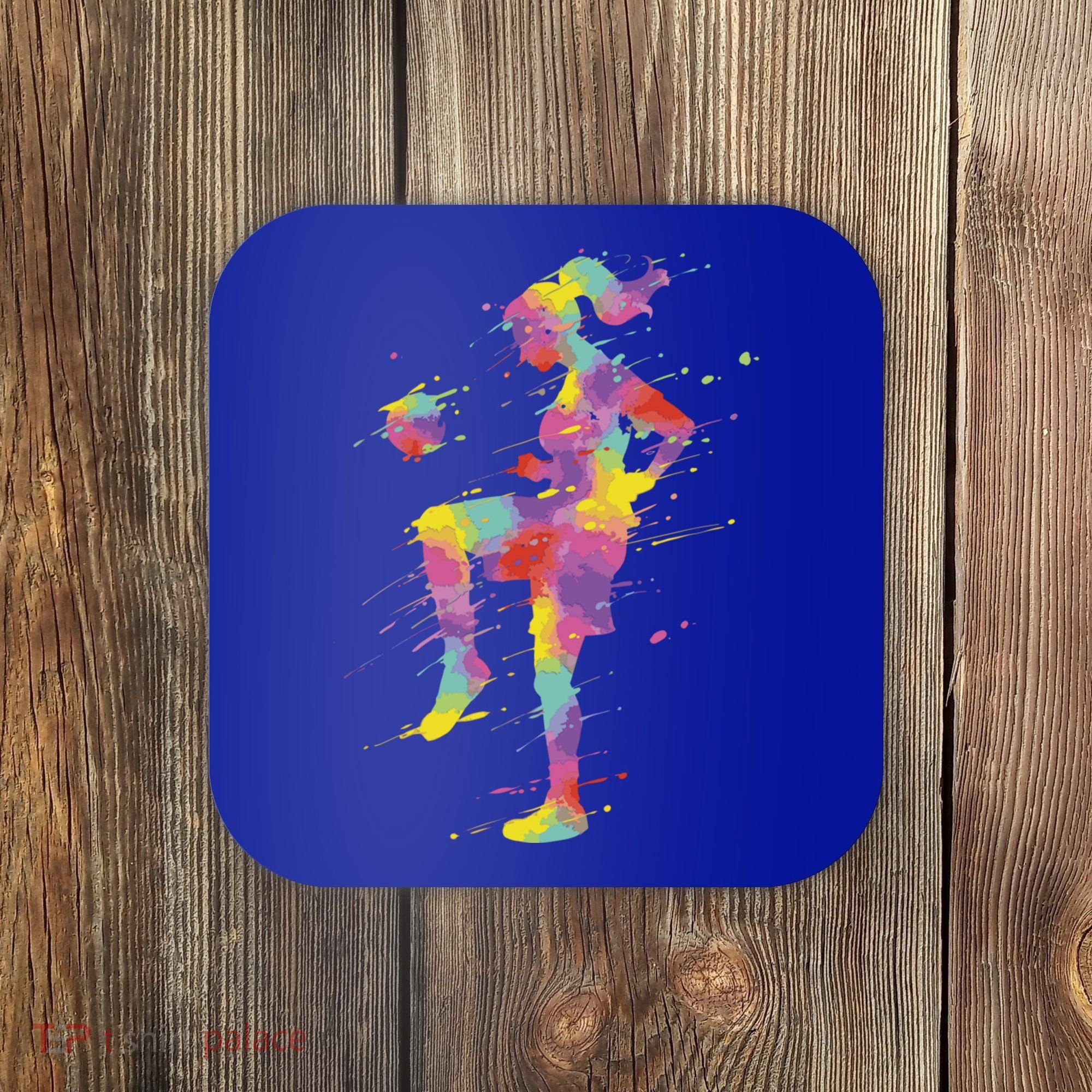 Soccer Girl Gift Coaster