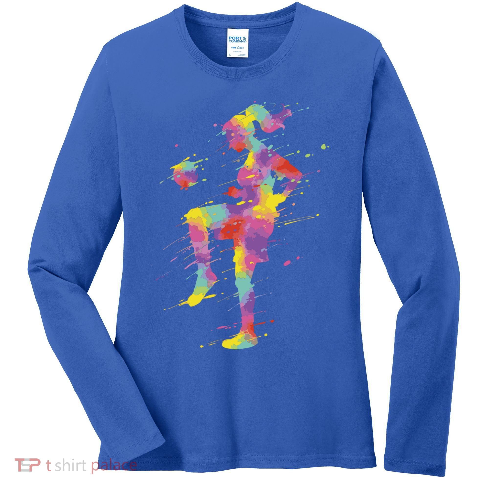Soccer Girl Gift Women's Long Sleeve Shirt